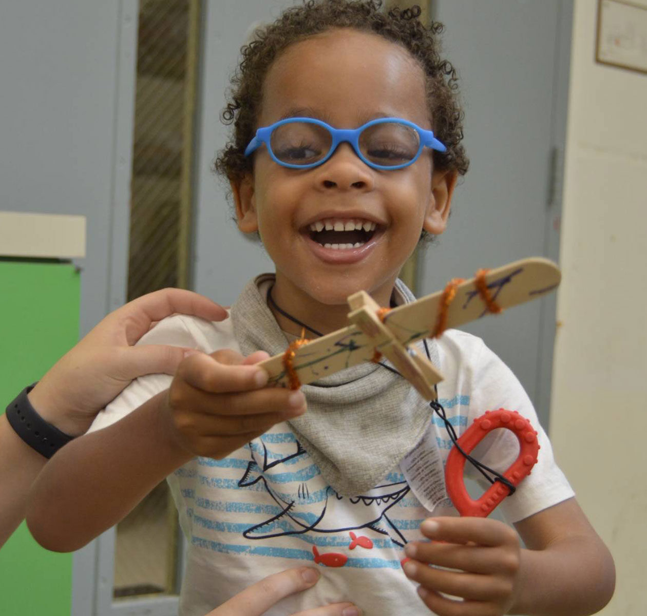 inclusion camper with craft