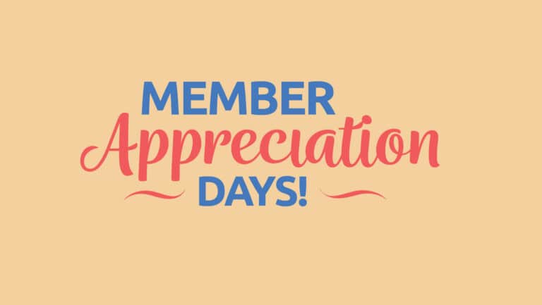 Member Appreciation Days